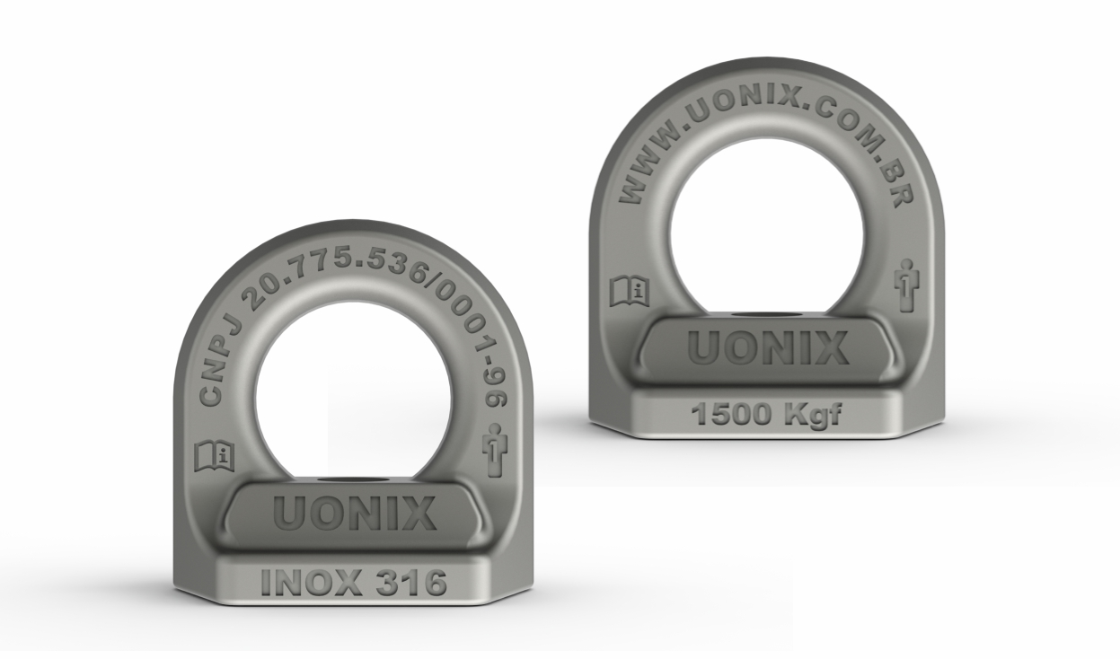 Ancoragem Modelo 210<br>Inox 316